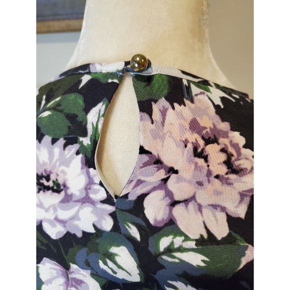 Club Monaco Floral Blouse size Small - Picture 6 of 10